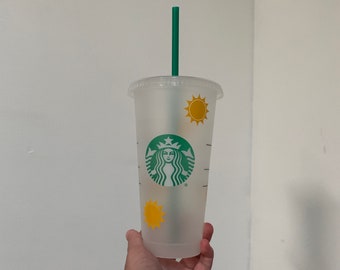 Sunshine Starbucks Cold Cup