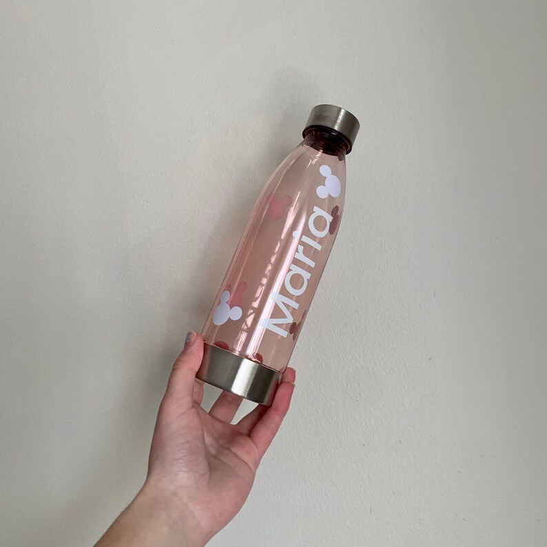 Personalized Mickey Mouse Water Bottle image 1