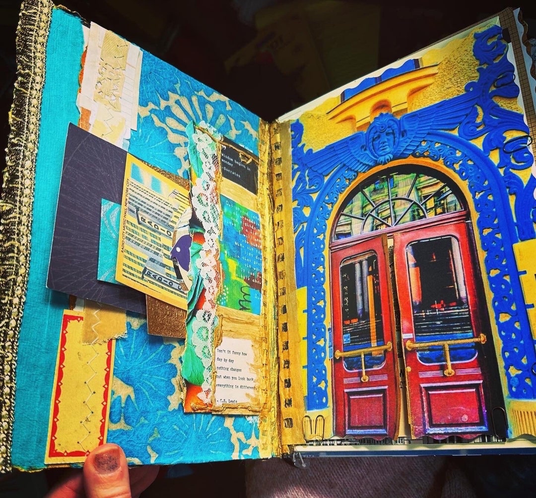 Handmade Art Journal for Journal Junkies and Magical Makers Etsy