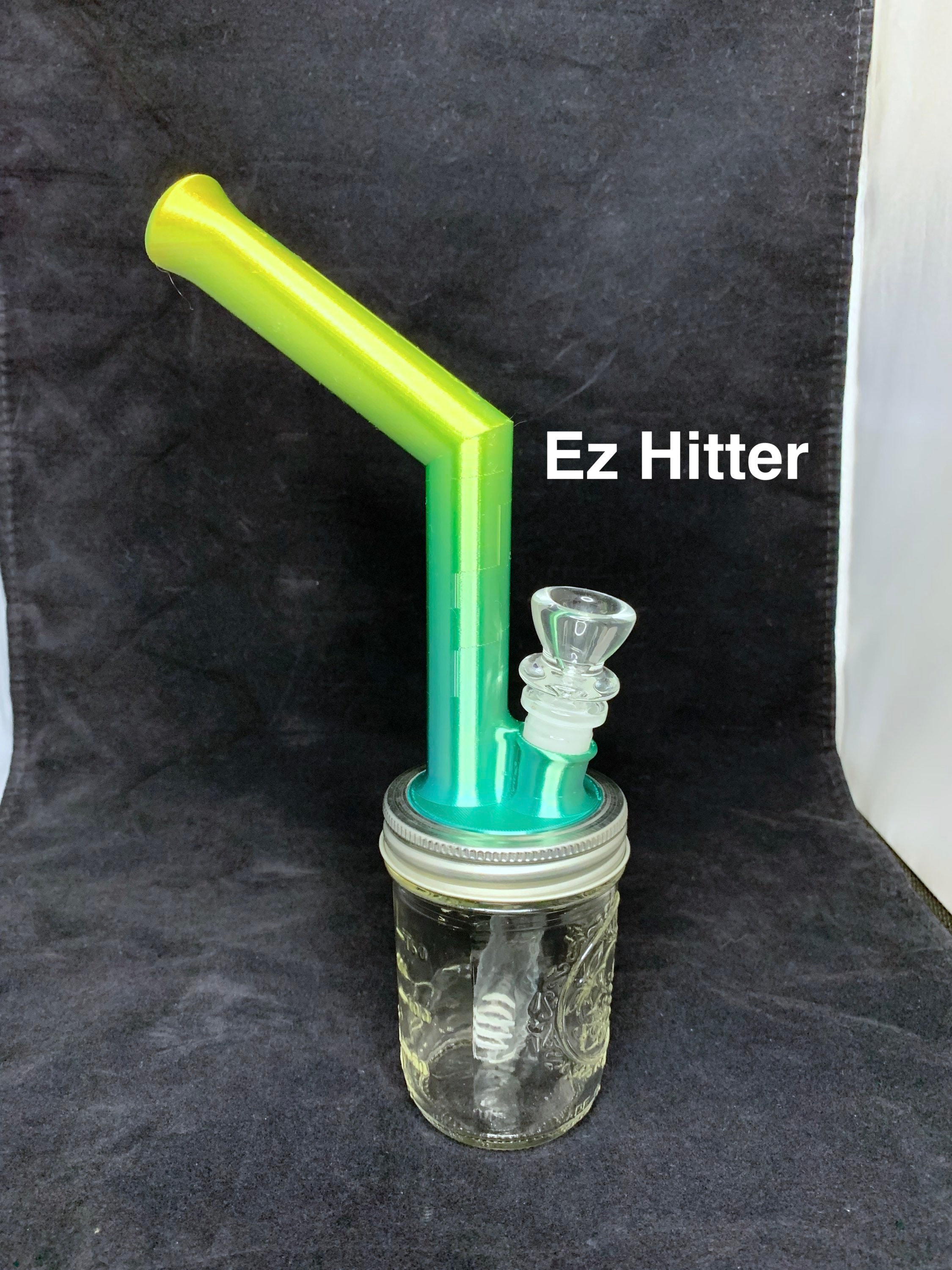 3D printed Mason Jar Water Pipes Etsy
