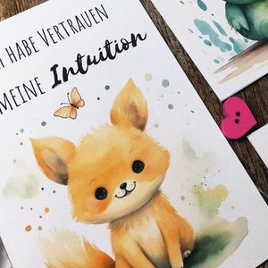Schule Affirmationskarten bestseller Kinder Mutmacher Kinder Selbstbewusstsein stärken Instant Download Affirmationen positiver Schulalltag