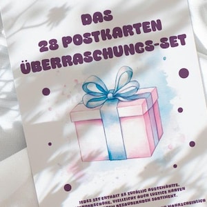 Postal sorpresa set de 28 postales para coleccionar y regalar, Navidad, Pascua, cumpleaños y más