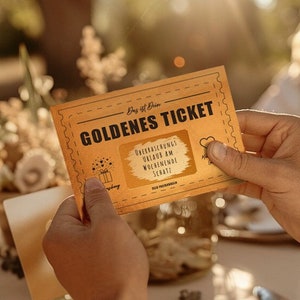 Goldene Karte KOMPLETT SET Gold Metall Karte  Valentinstag Muttertag Vatertag Geburtstag Geschenk Gutschein Papa Mama Frau Ehemann Token