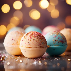 Geschenkset luxus Entspannungsbad Badebombe inkl. Geschenkbox Karte 100% vegan Zero Waste Geschenk  ZeroWaste Badewanne Beauty Pflege