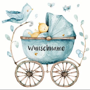 Danke für alles personalisierte Karte Postkarte Hebamme Dankeskarte  Dankeschön  Geburt Schwangerschaft Danke Beste Hebamme