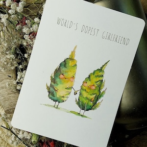 Happy Birthday Karte für die coolste Freundin | Weed Marihuana Ganja Geschenk | Lustige Glückwunschkarte für Freundin & Frau | Dope