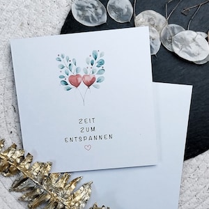 Cadeau bien-être, carte cadeau d'anniversaire de remerciement avec adieu collègue, nouvelle carte postale de travail, merci