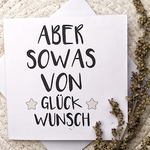 Geburtstagskarte Postkarte GLÜCKWUNSCH Geschenk Freunde Geburtstag Postkarte Klappkarte Bestseller Karte mit Spruch Happy Birthday