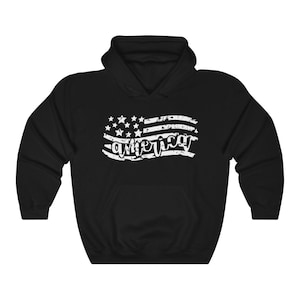 American t shirt, Unisex Heavy Blend Hooded Sweatshirt