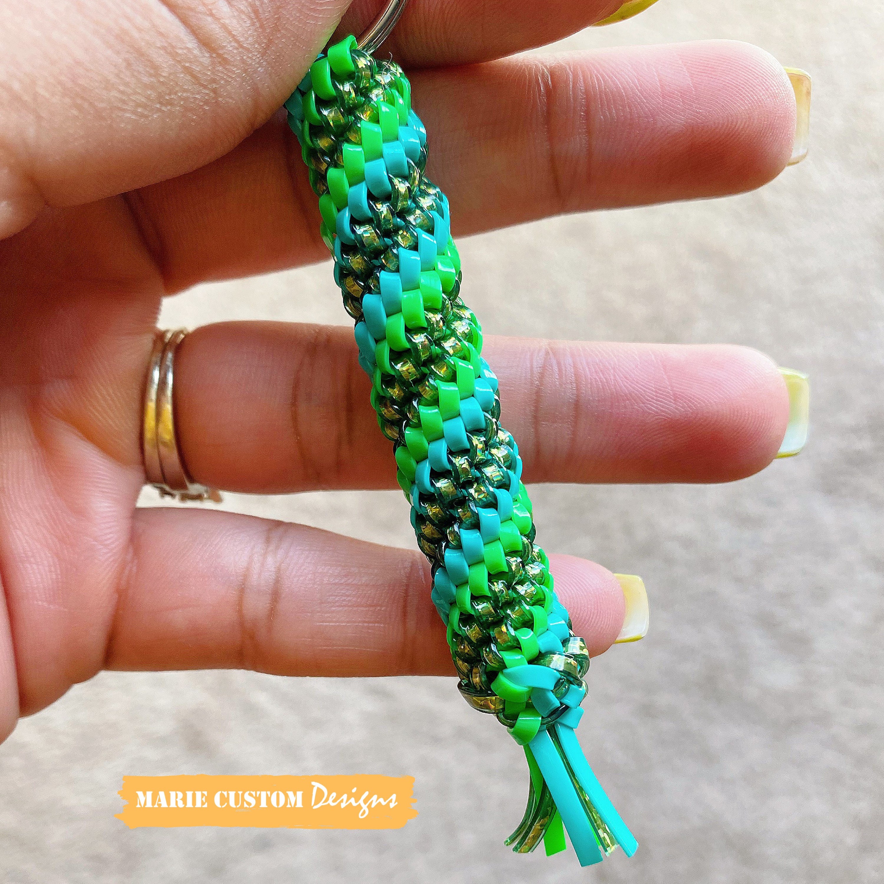 Customized Gimp Keychain/Zipper Pull Etsy