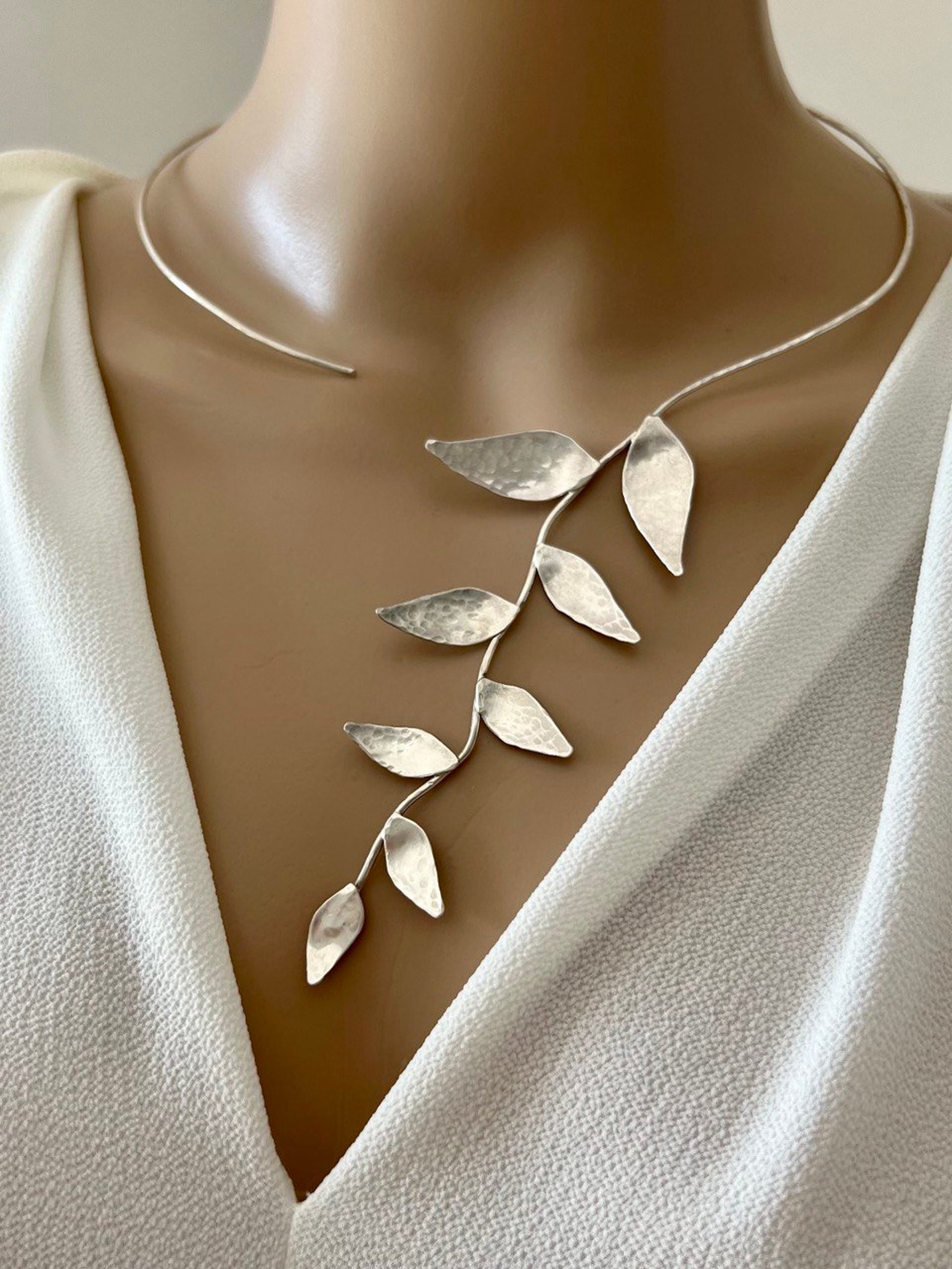 Unique Vine Necklace Statement Necklace Mother Necklace Etsy