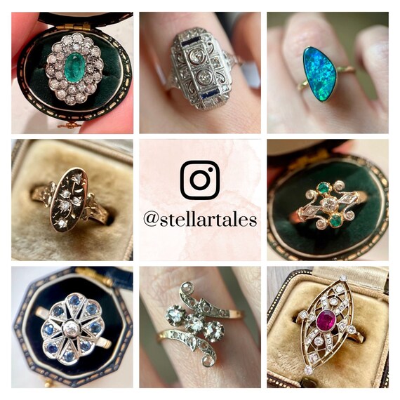 Authentic antique rings sale