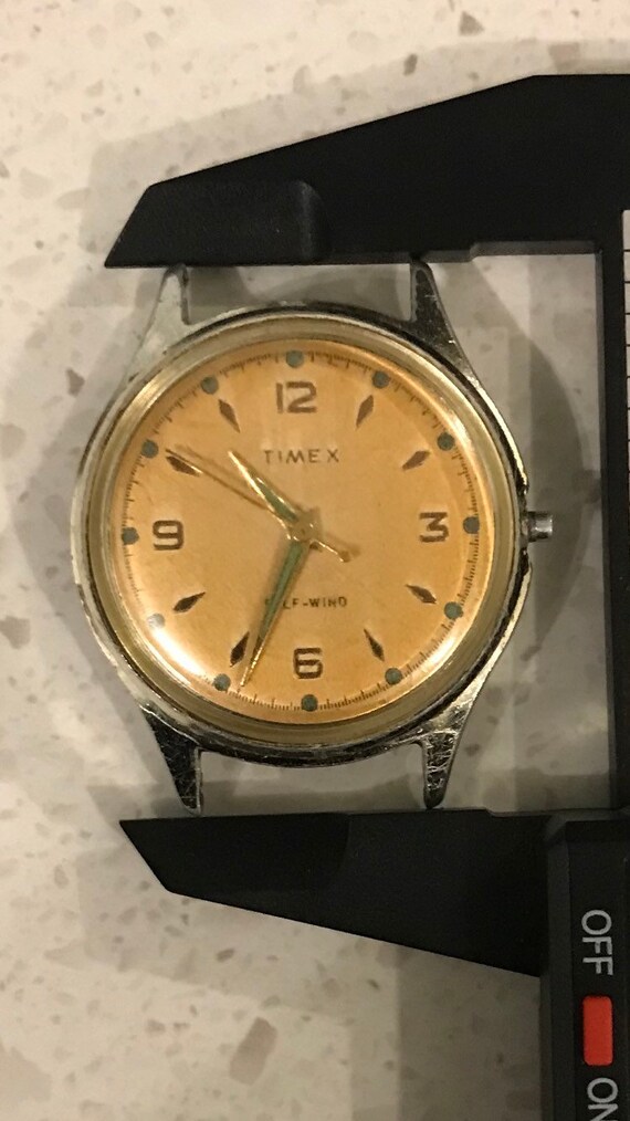 Vintage Timex 1959 Self Wind Aluminium Watch Etsy