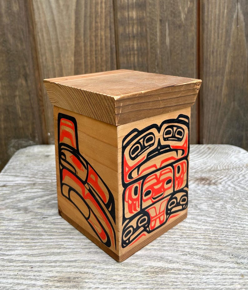 Native Cedar Box Native Cedar Box Louis Larson - Etsy