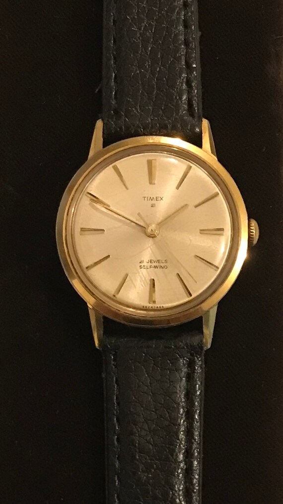 Vintage Timex 21 Jewel Watch 1966 Etsy
