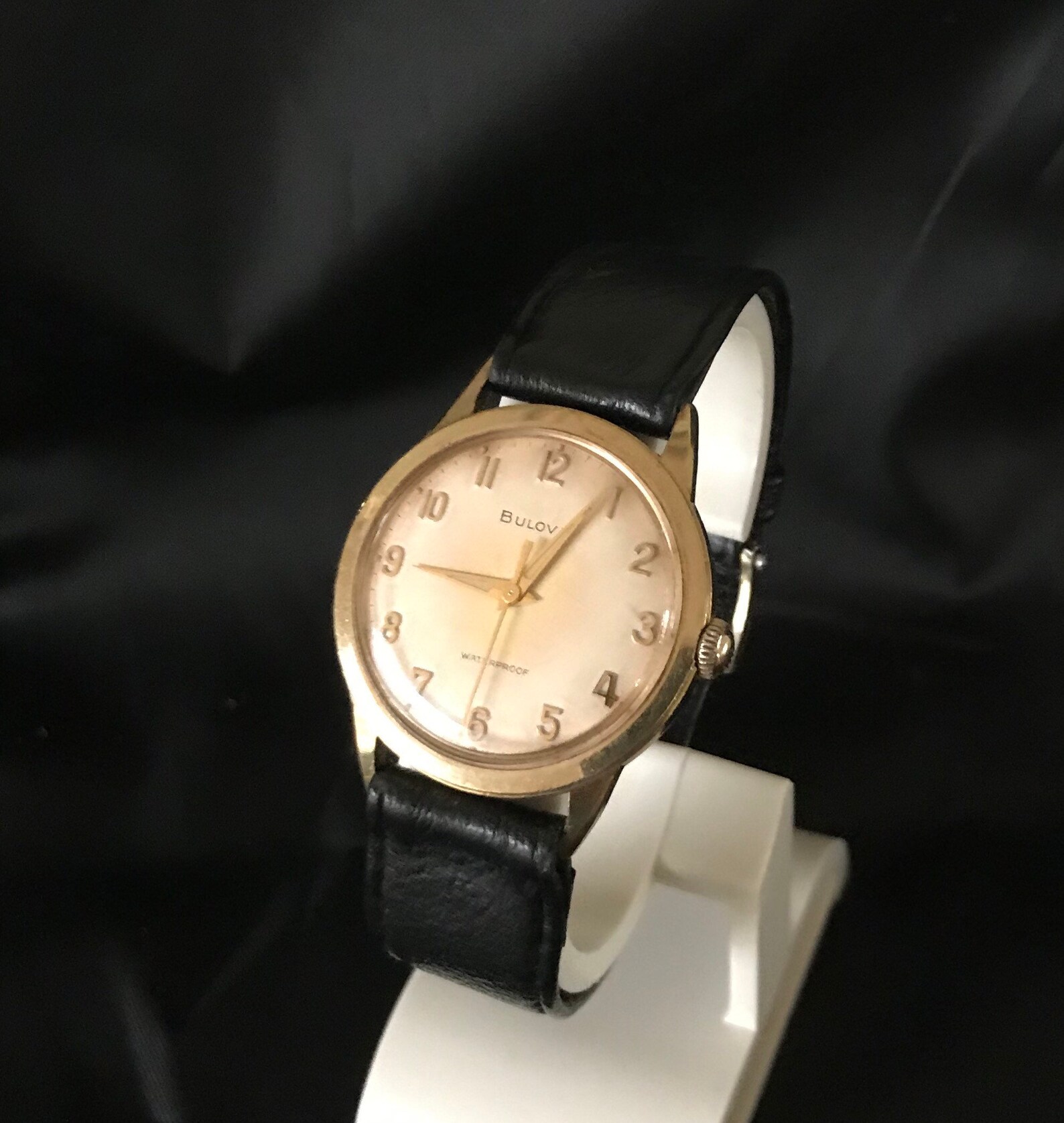 Vintage Bulova Watch Works Great Etsy