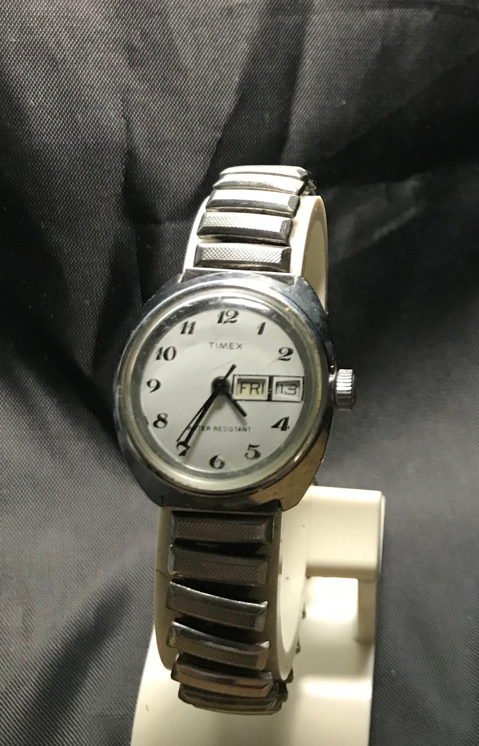 Vintage Timex Watch Day Date Works Great Etsy