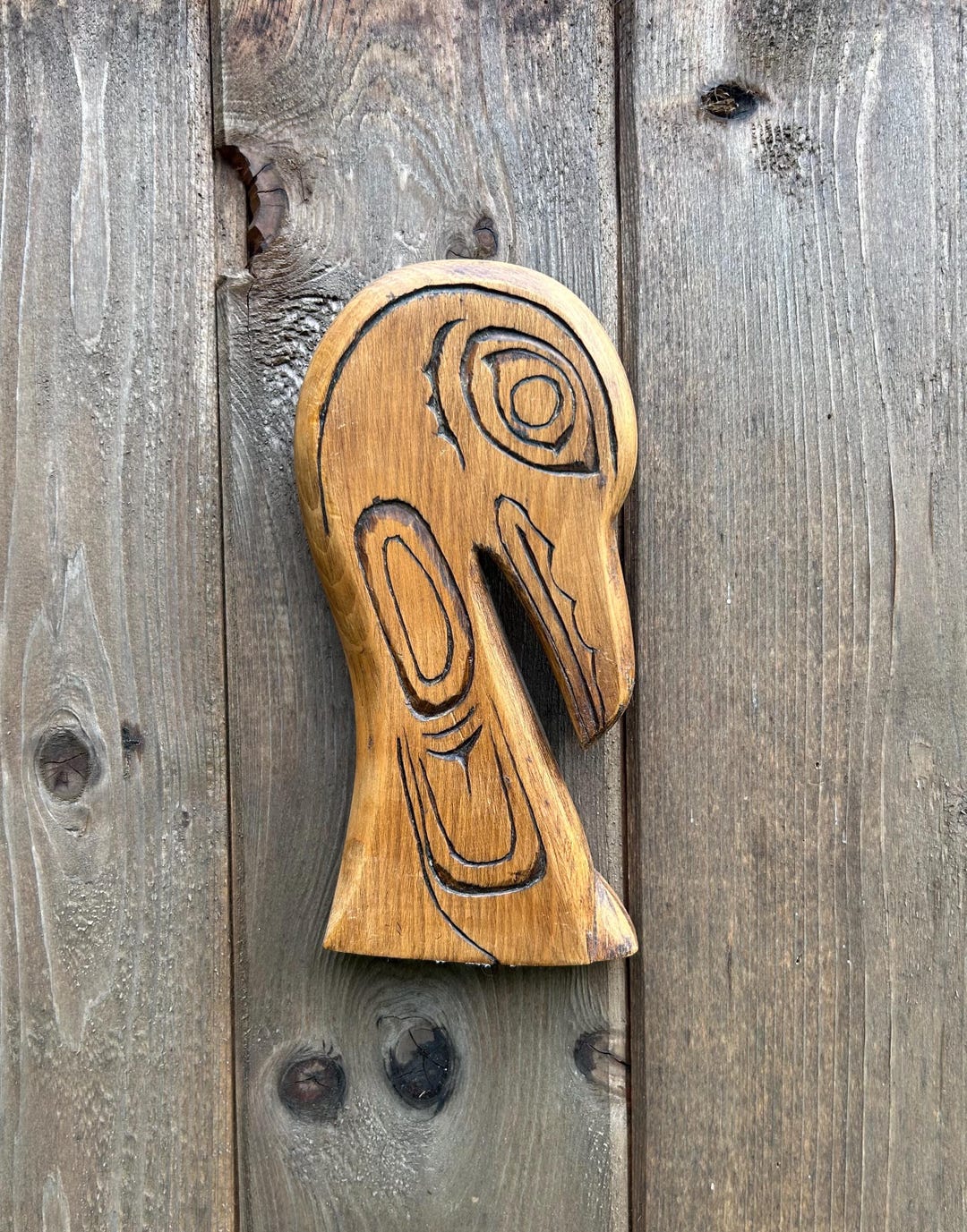 Indigenous Carving Eagle Head - Etsy