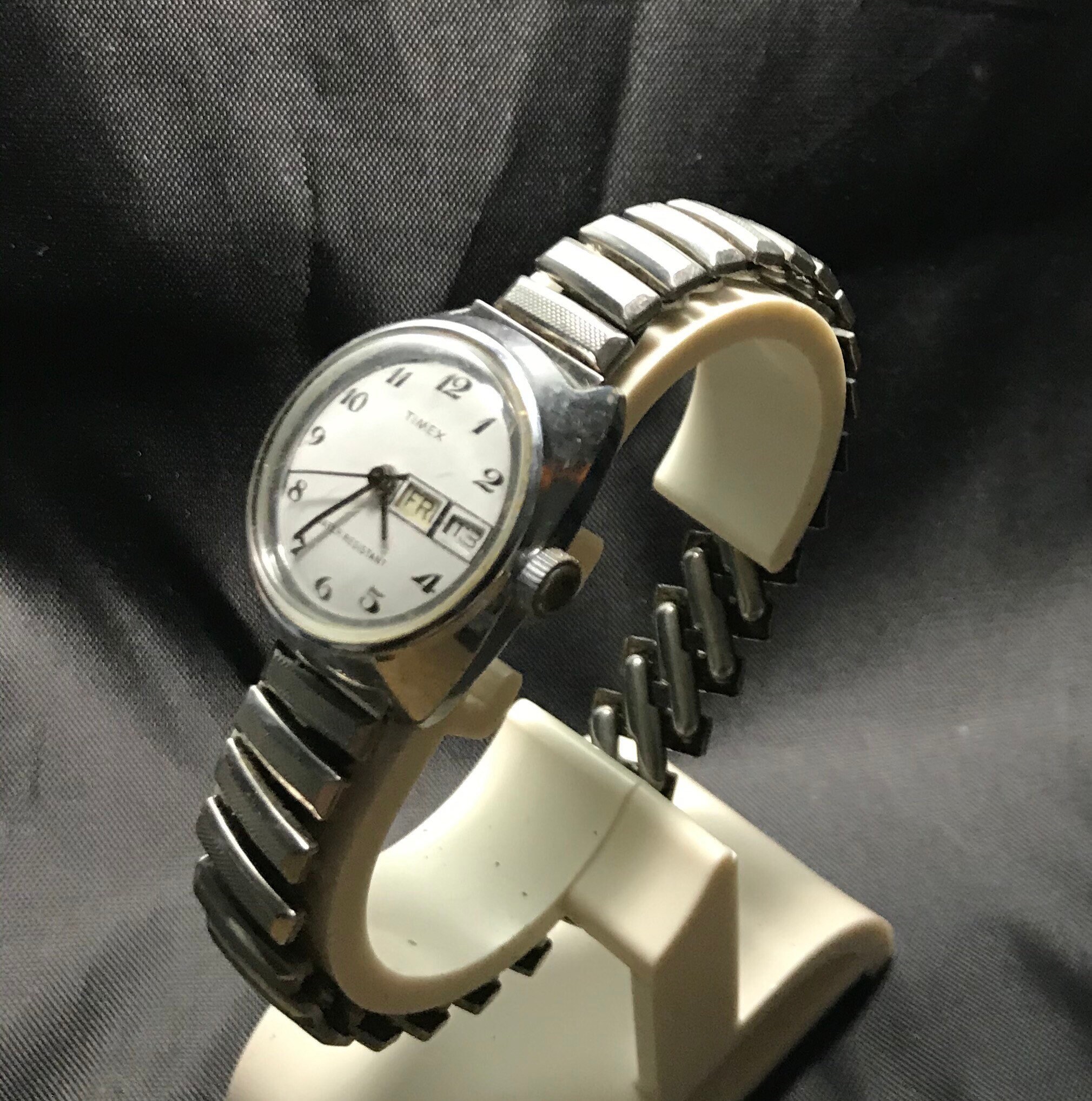 Vintage Timex Watch Day Date Works Great Etsy