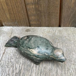 Inuit Seal Carving Signed Kuhoktar