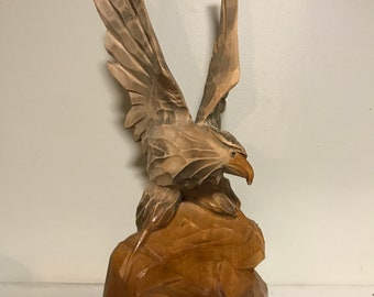 Eagle Hand Carved