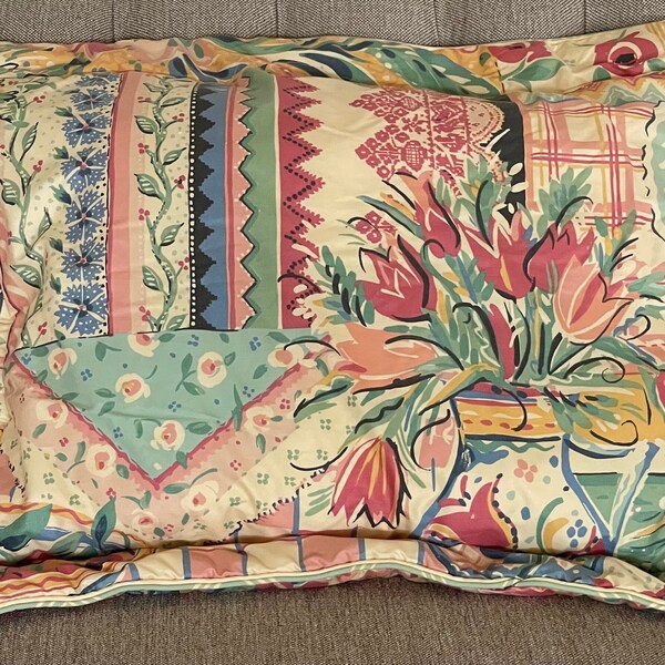 Vintage Collier Campbell Design Pillow Shams