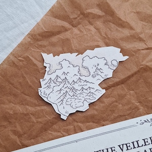 Collectible Fantasy Map Fragments - The Arcane Archive Mail Club