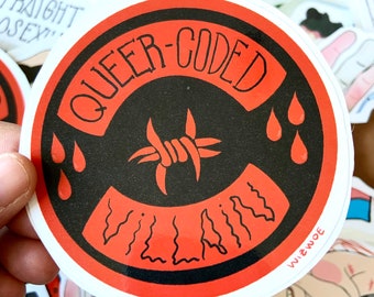 Queer-Coded Villain Sticker