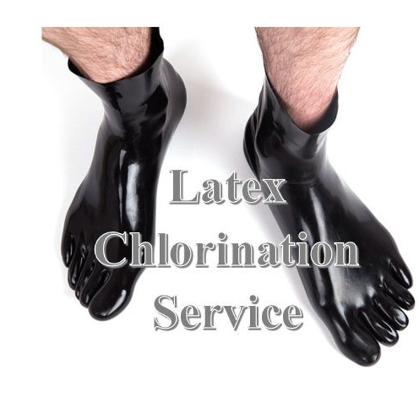 Small Item Latex Chlorination Service - READ FULL DESCRIPTION!