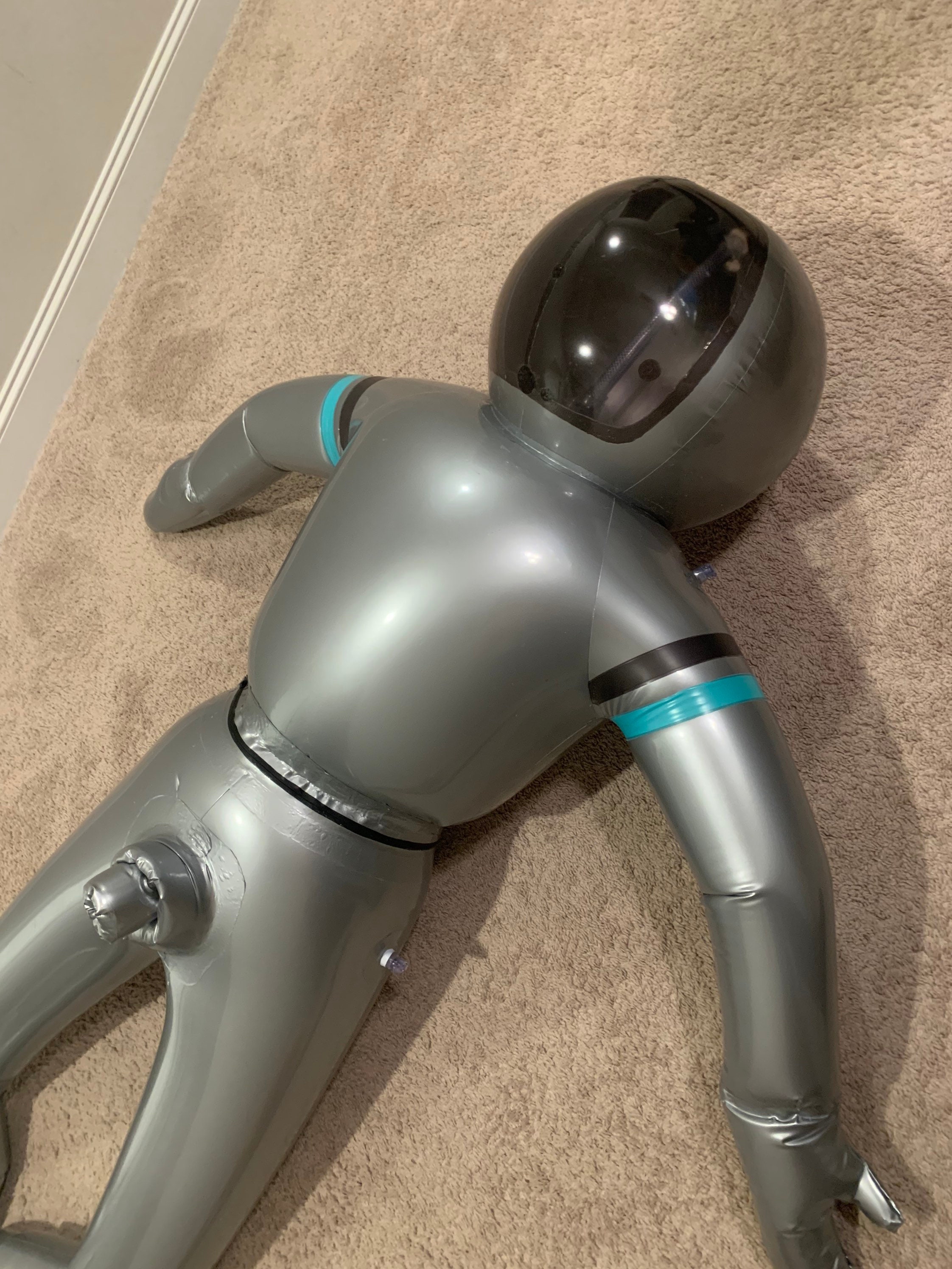 68 week waiting period Inflatable PVC Astronaut Suit made Etsy