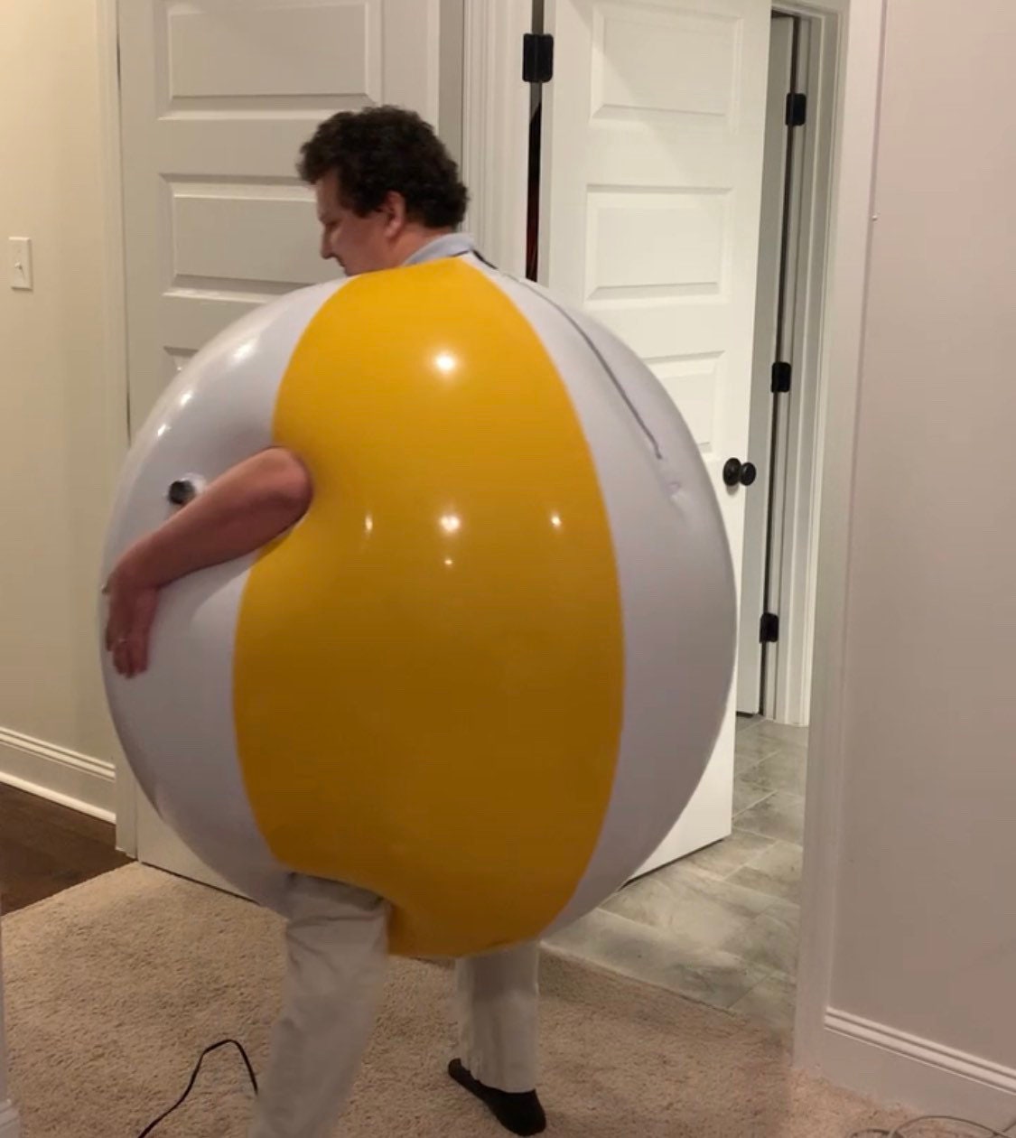 Inflatable ball suit deals