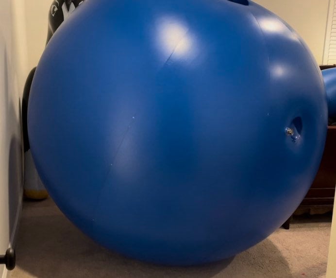 Inflatable ball suit deals