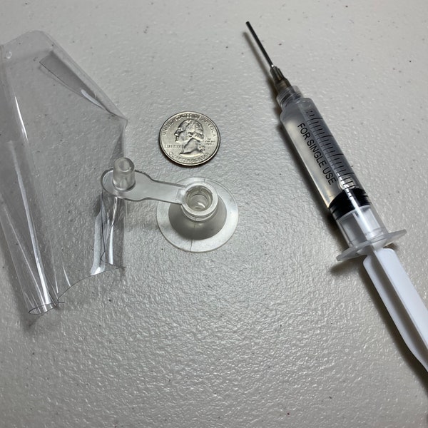 Small PVC inflation valve replacement kit