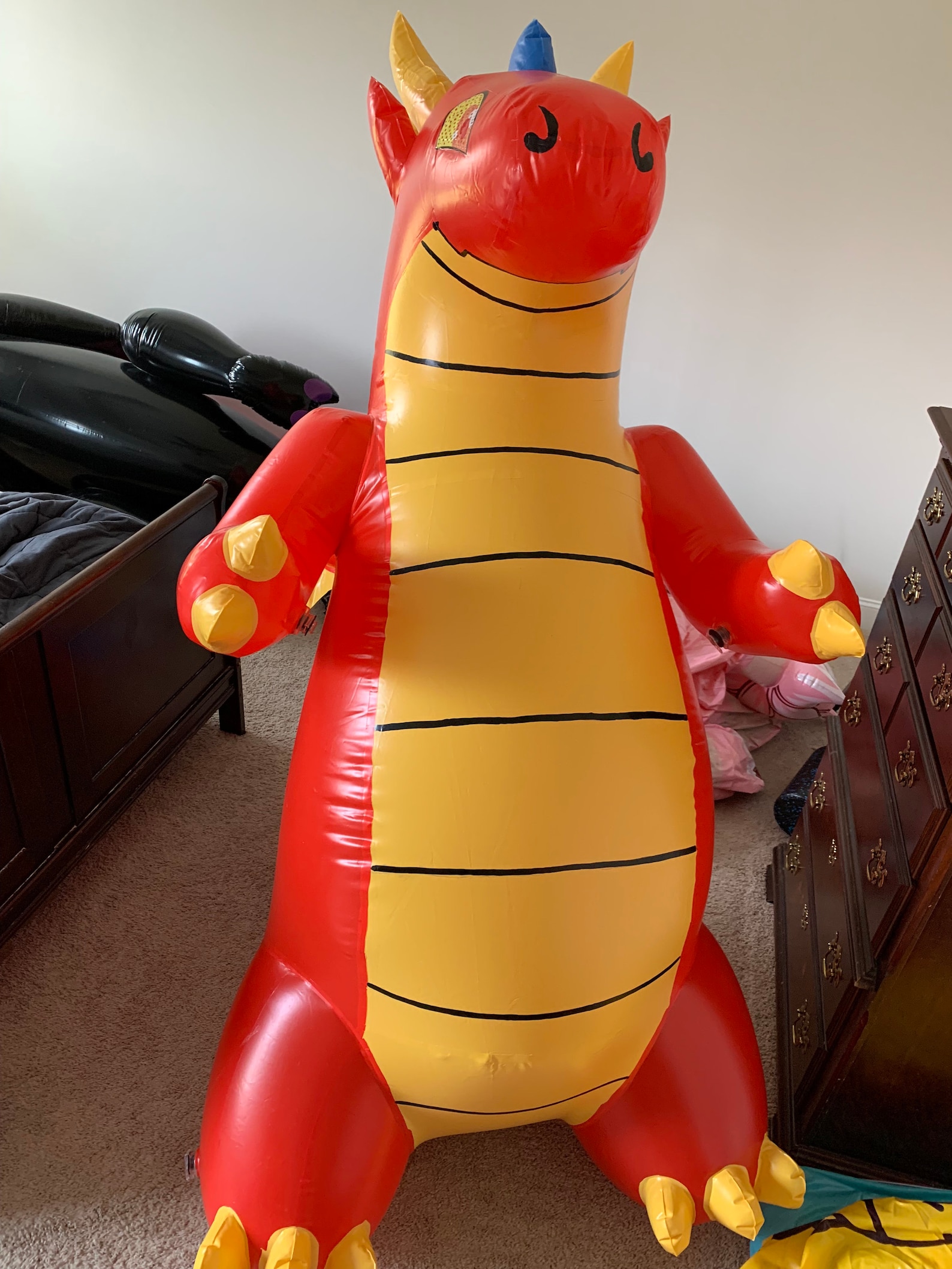 IN STOCK Inflatable PVC Dragon Suit Etsy
