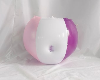 In Stock!- Factory made Pink, Purple, White 36" Inflatable PVC Plastic Beach Ball Shorts with inside/outside SPH