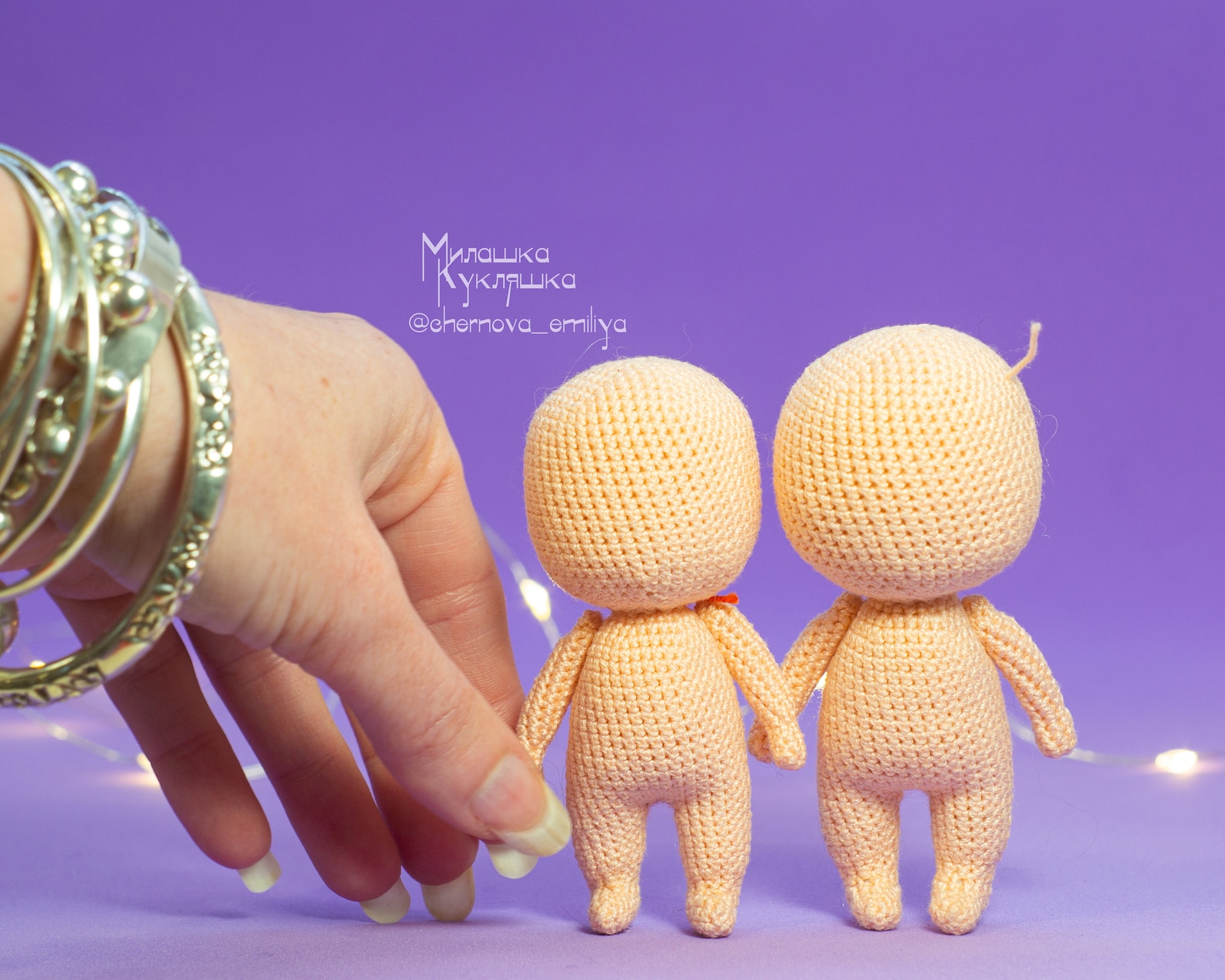 Crochet body pattern Amigurumi doll PDF file in English US | Etsy