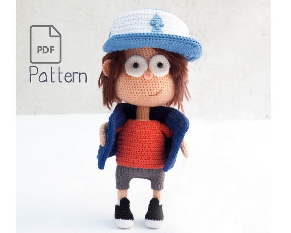 etsy amigurumi doll pattern
