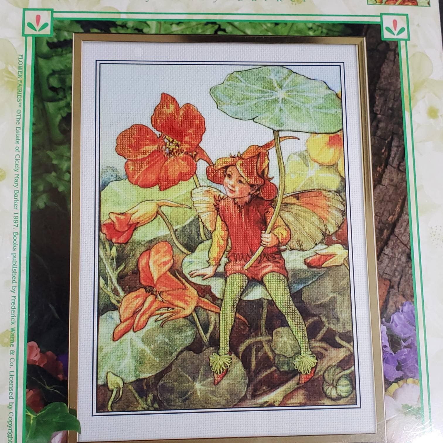 Flower Fairies Cross Stitch Kit Cicely Mary Barker 1997 Etsy