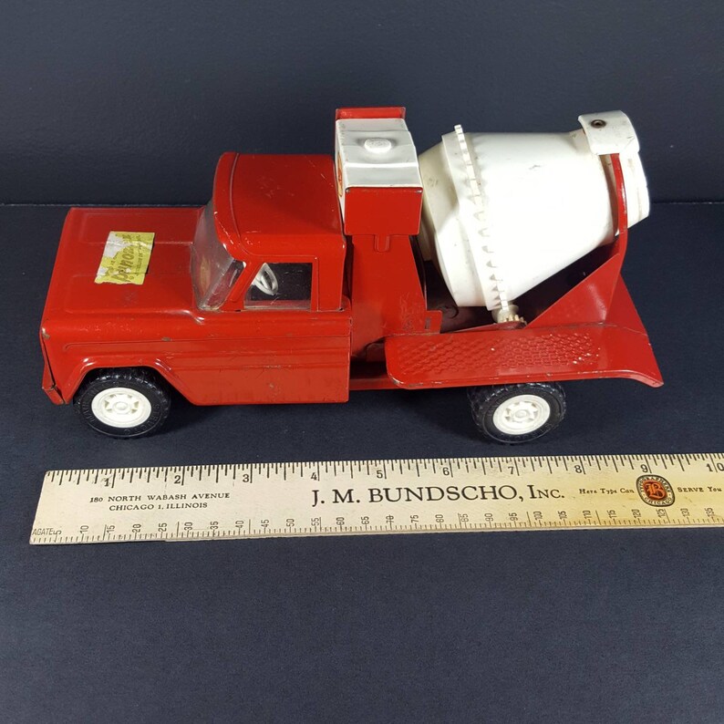 Vintage Structo Cement Mixer Truck Dump Truck 1960s Toy Truck Etsy