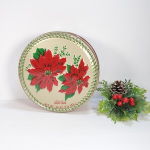 Round fruit cake christmas fondant