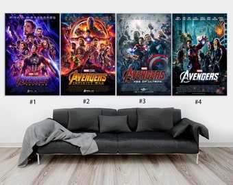 Avengers End Game Poster Chinese Captain America Movie Print 11x17/" 14x21/" 18x24