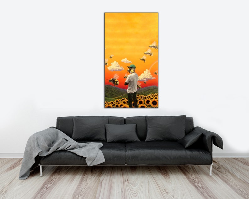 Tyler The Creator Igor Poster 32x32/" 24x24 Album Music Cover Art Back Print Silk