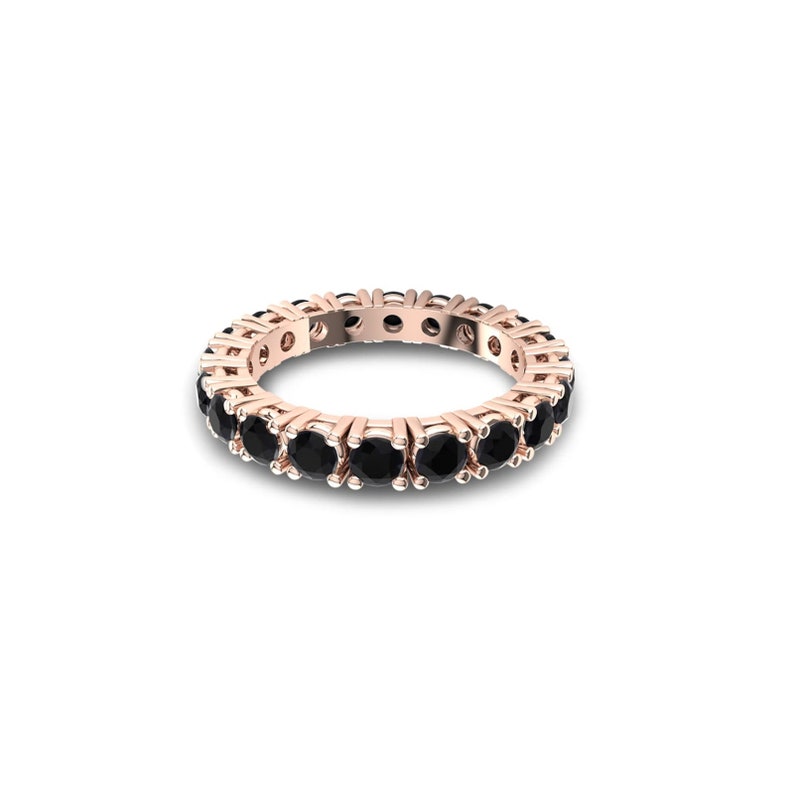 black onyx wedding band