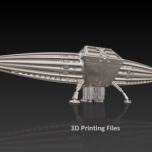 Dune 1984 Atreides Frigate Digital Model for 3D Printing