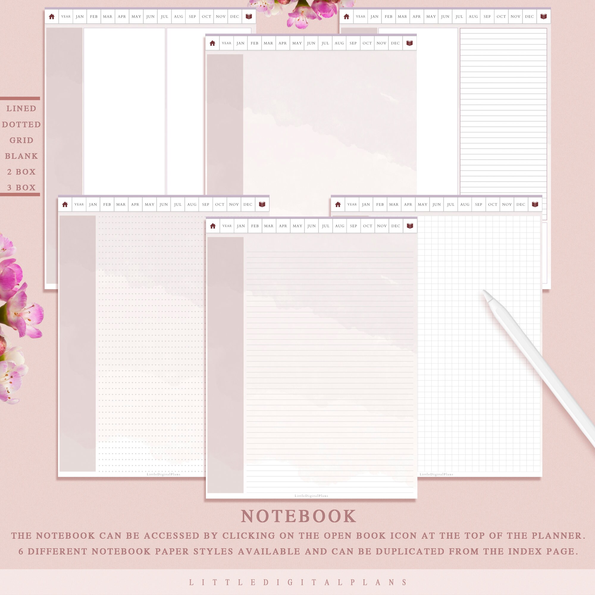 Ultimate Life Planner: Undated Digital Goodnotes Template (PDF) - Etsy