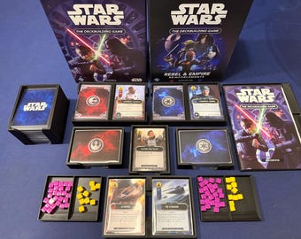 Star Wars: Deckbuilding-Spiel + Erweiterungseinsatz (Kompatibel mit der Clone Wars Edition)