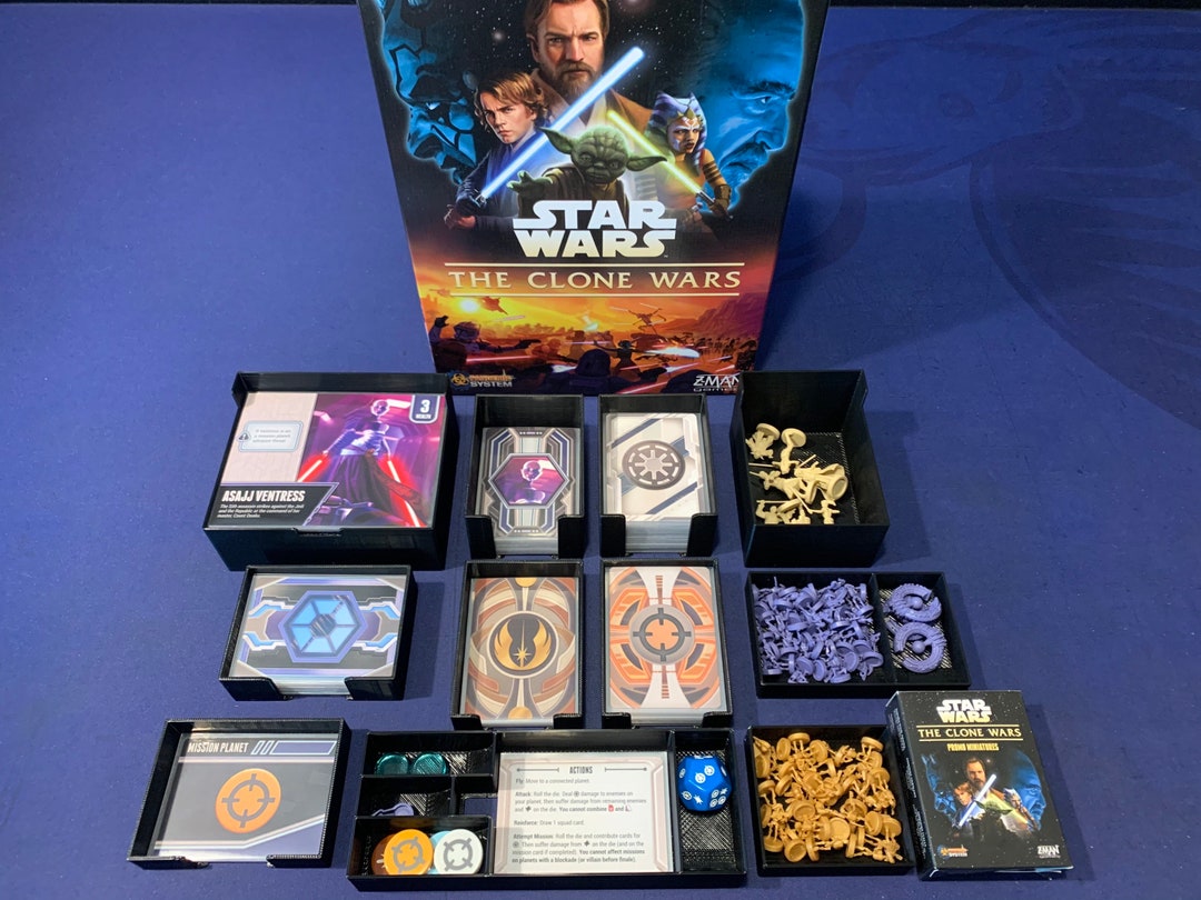 Star Wars: the Clone Wars Insert - Etsy