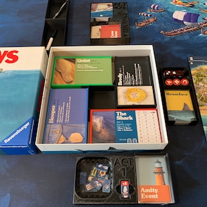 Jaws Board Game Insert