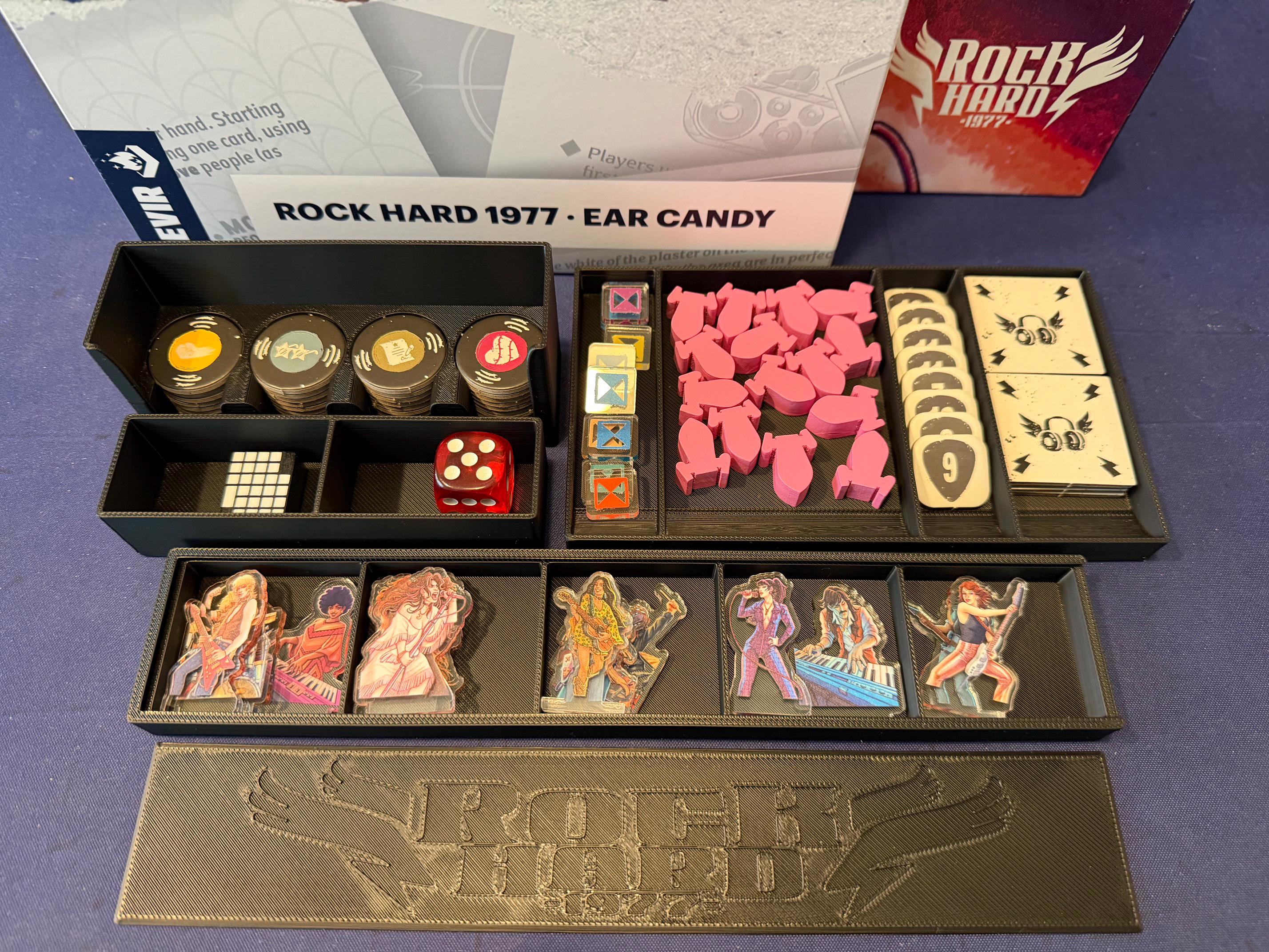 ロック・ハード：1977年版インサート（全コンテンツ収録、アップデート