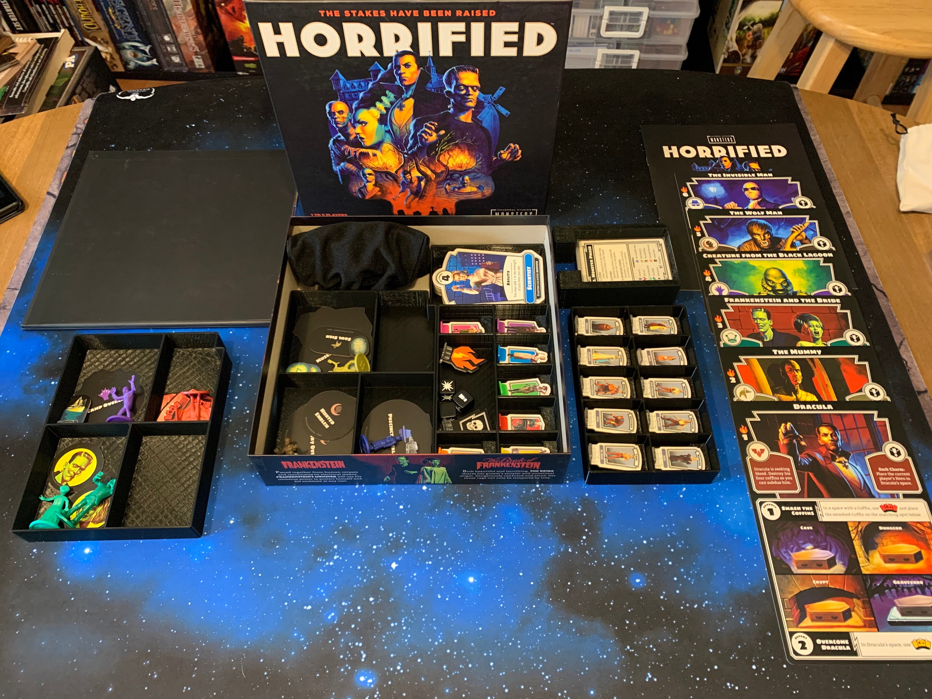 Horrified Board Game Insert Etsy UK
